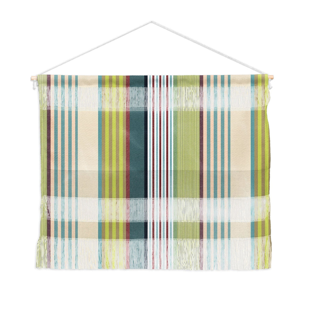 Marta Barragan Camarasa Colorful Stripe Delight Wall Hanging Landscape