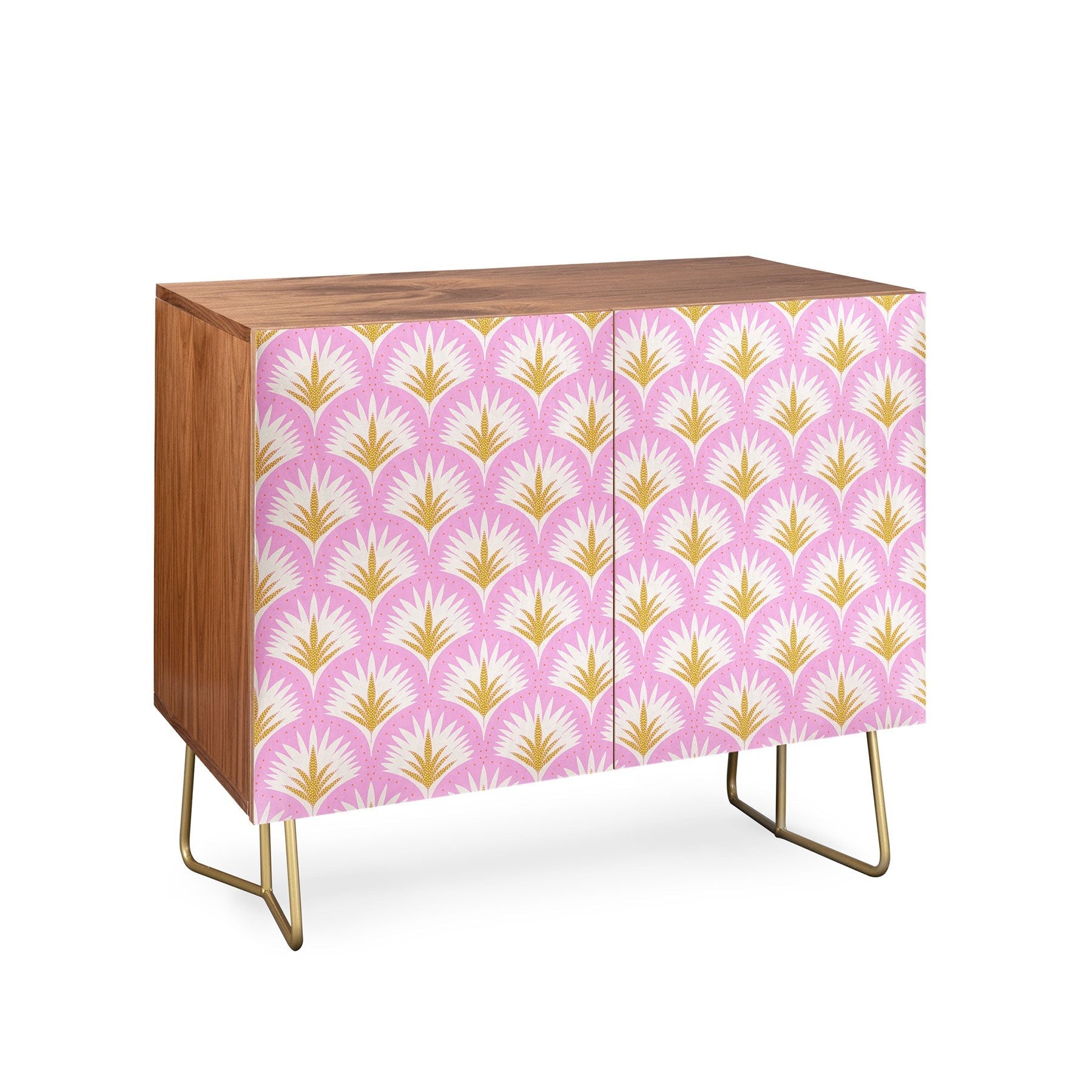 Jennifer Labre Pink Palmetto Credenza