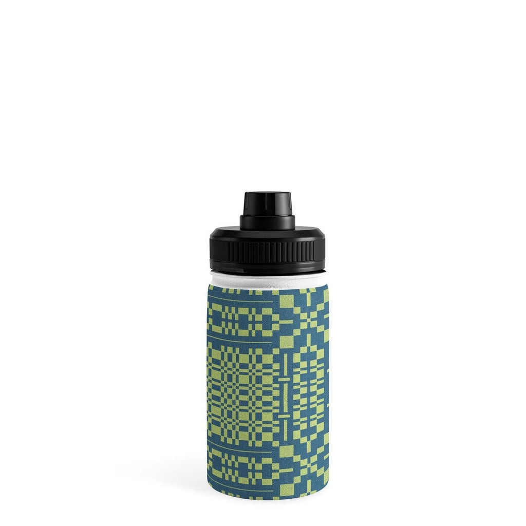 Marta Barragan Camarasa Nostalgic Grid Design Water Bottle