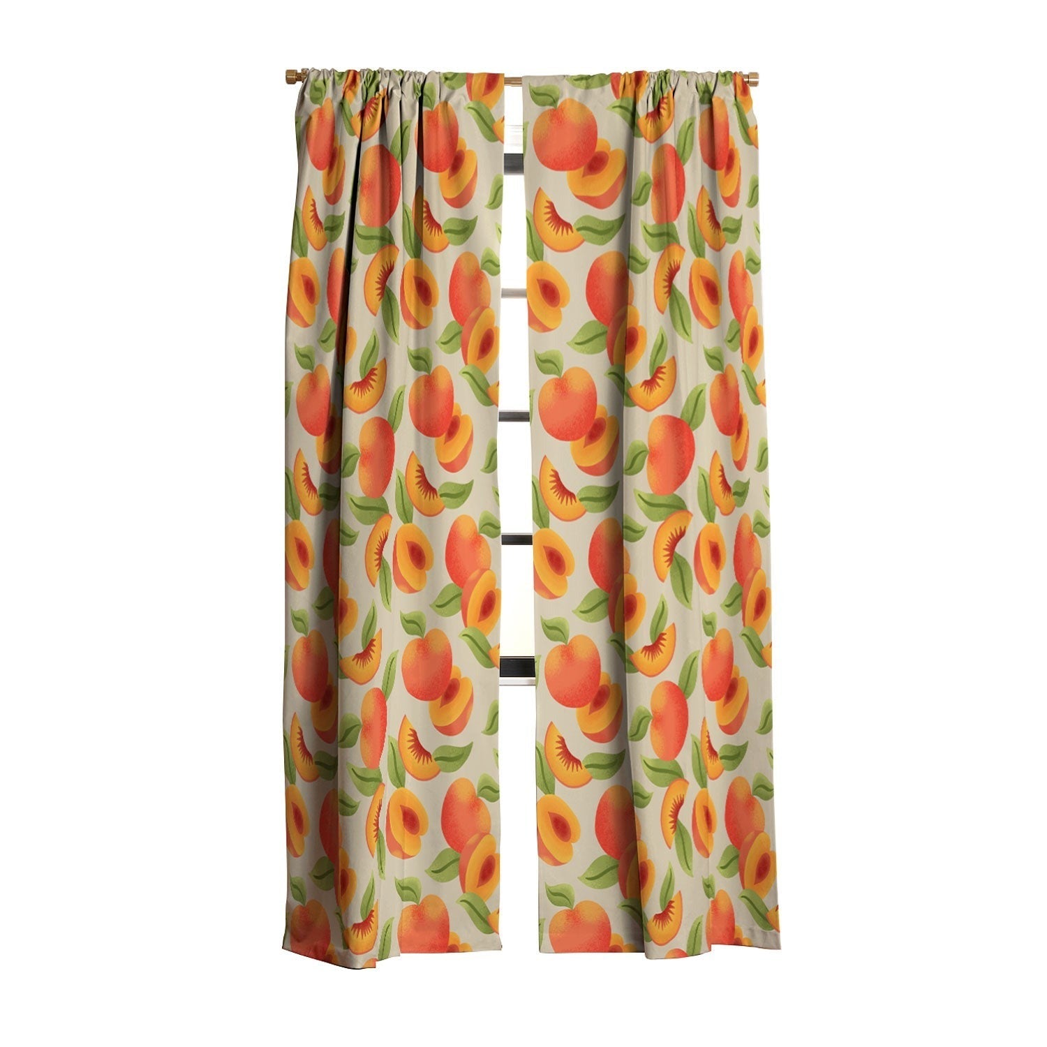 Jessica Molina Peach Pattern Blackout Non Repeat