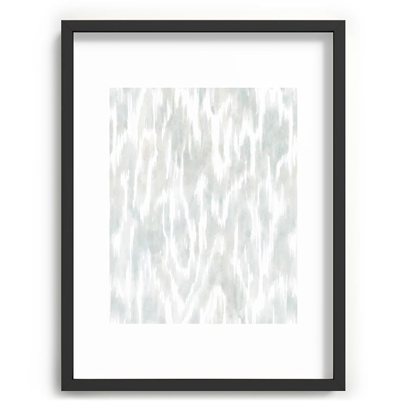 Jacqueline Maldonado Watercolor Wood Grain Recessed Framing Rectangle