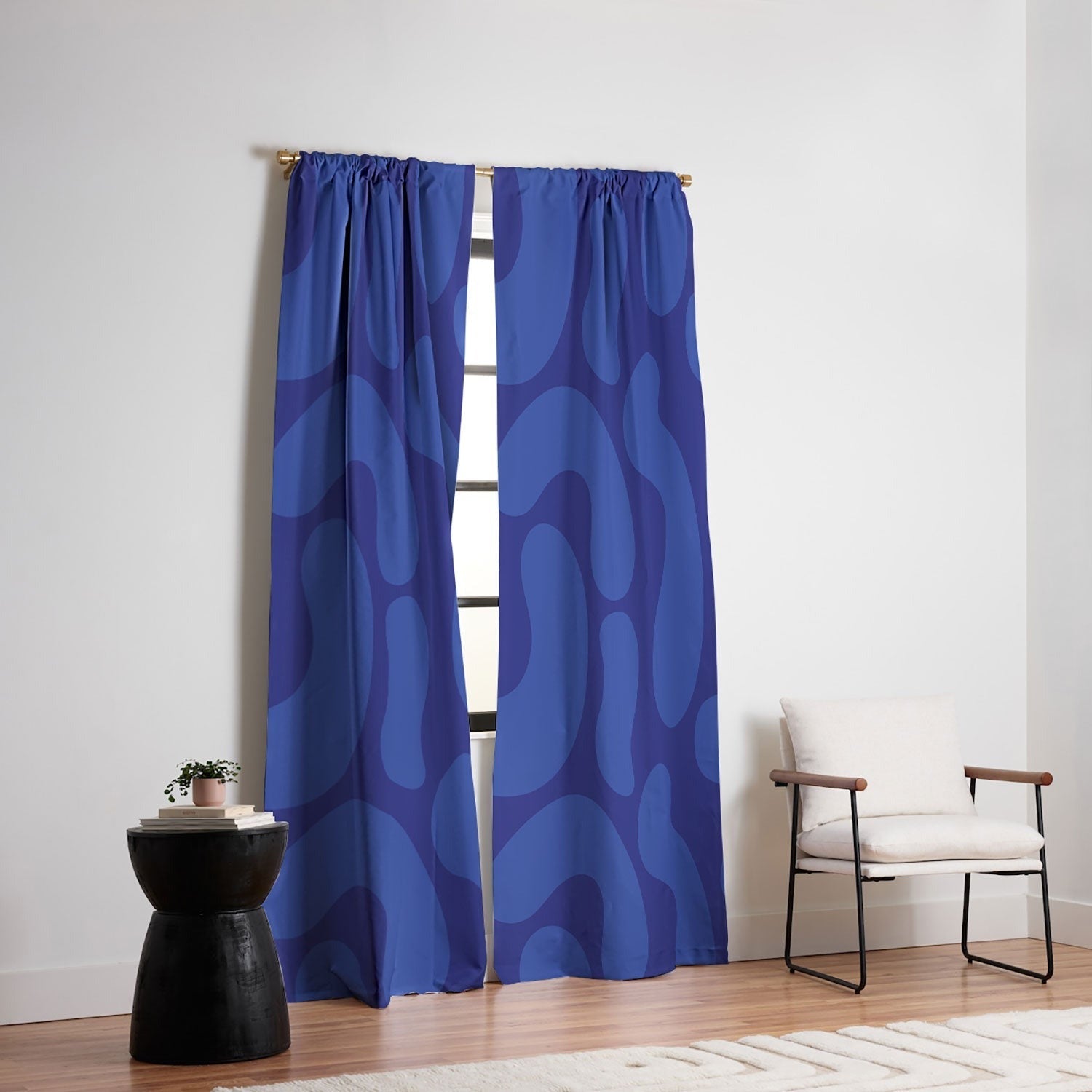 Camilla Foss Blue Pebble Blackout Non Repeat