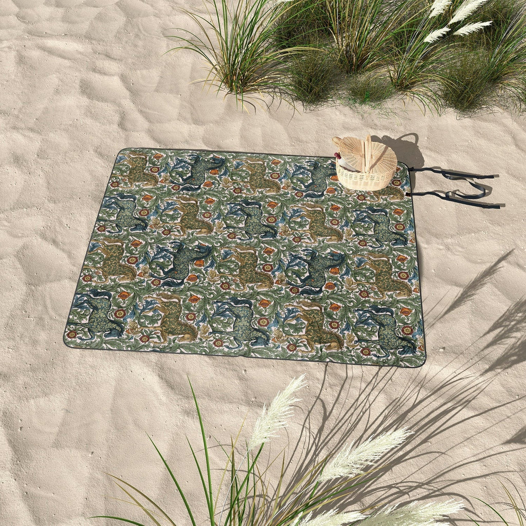Marta Barragan Camarasa Renaissance Horse Garden Picnic Blanket
