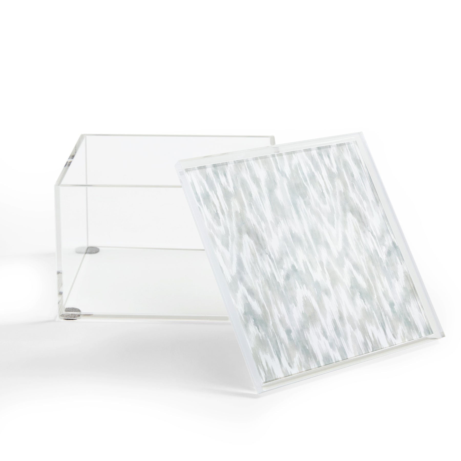 Jacqueline Maldonado Watercolor Wood Grain Acrylic Box