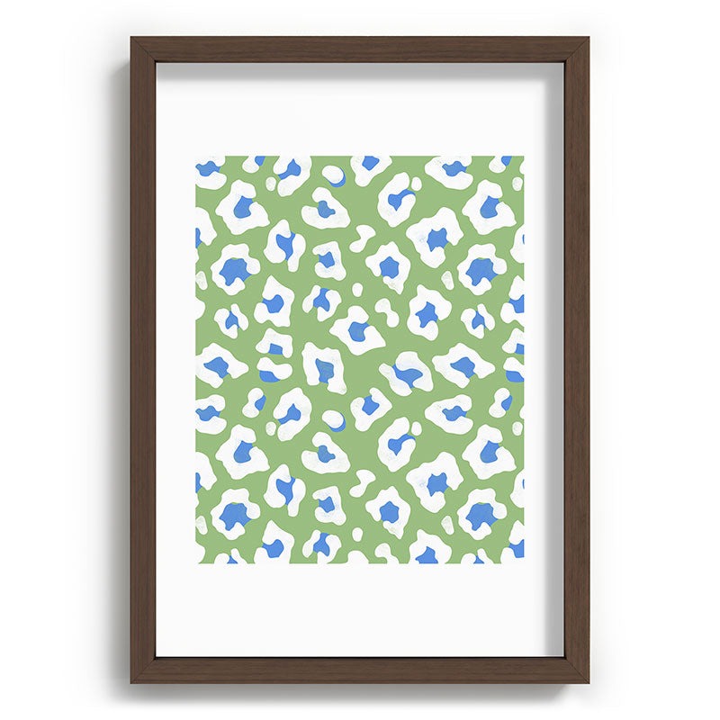 Avenie BR Cheetah Print Recessed Framing Rectangle