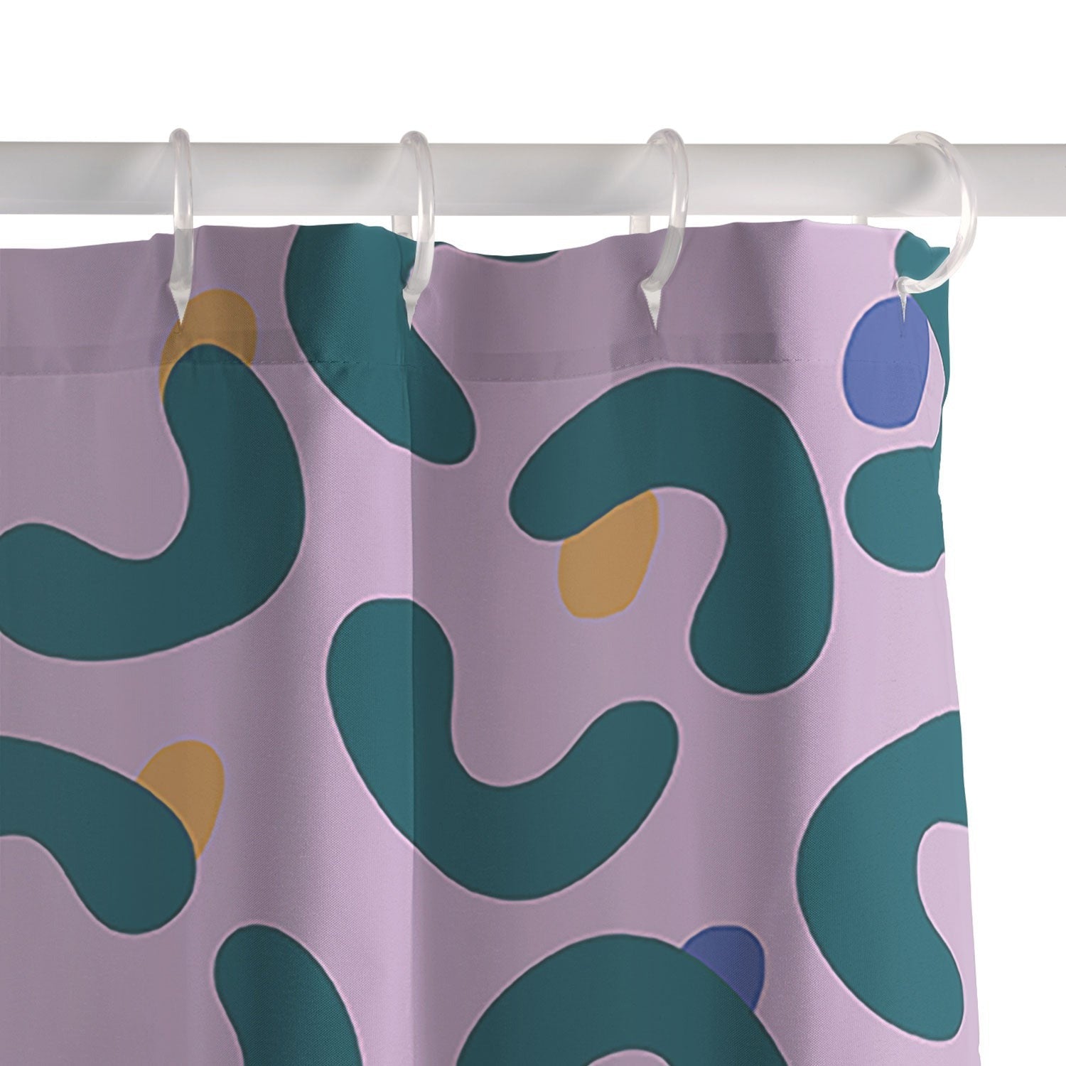 Camilla Foss Pebbles Mix Shower Curtain