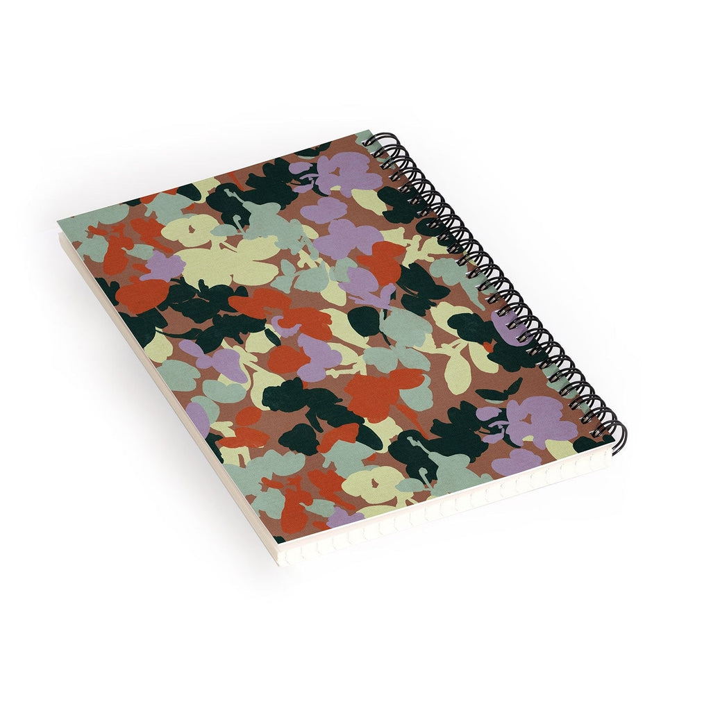 Marta Barragan Camarasa Retro Bloom Medley Spiral Notebook