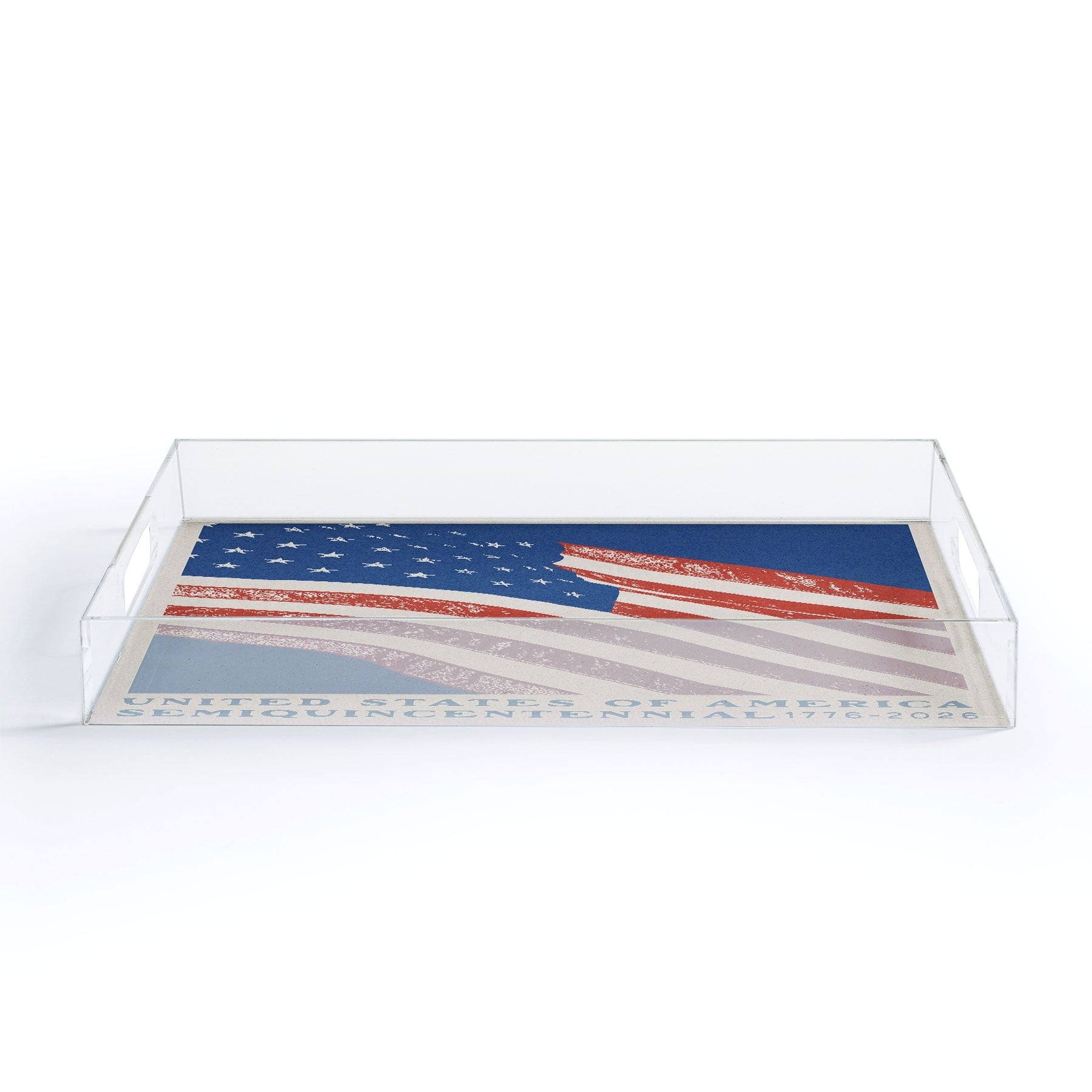 DENY Designs Stars n Stripes Semiquincentennial Acrylic Tray