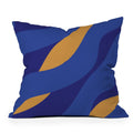 Camilla Foss Pebbles in Stream Outdoor Throw Pillow