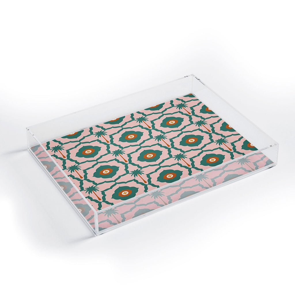 Design by Spark Mid Mod Palm Springs Acrylic Tray