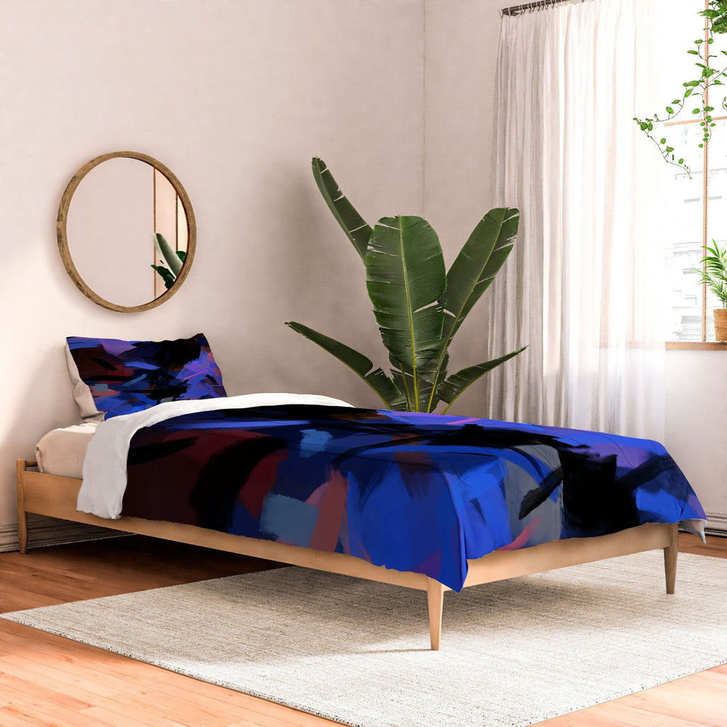 83 Oranges Midnight Sparks Comforter
