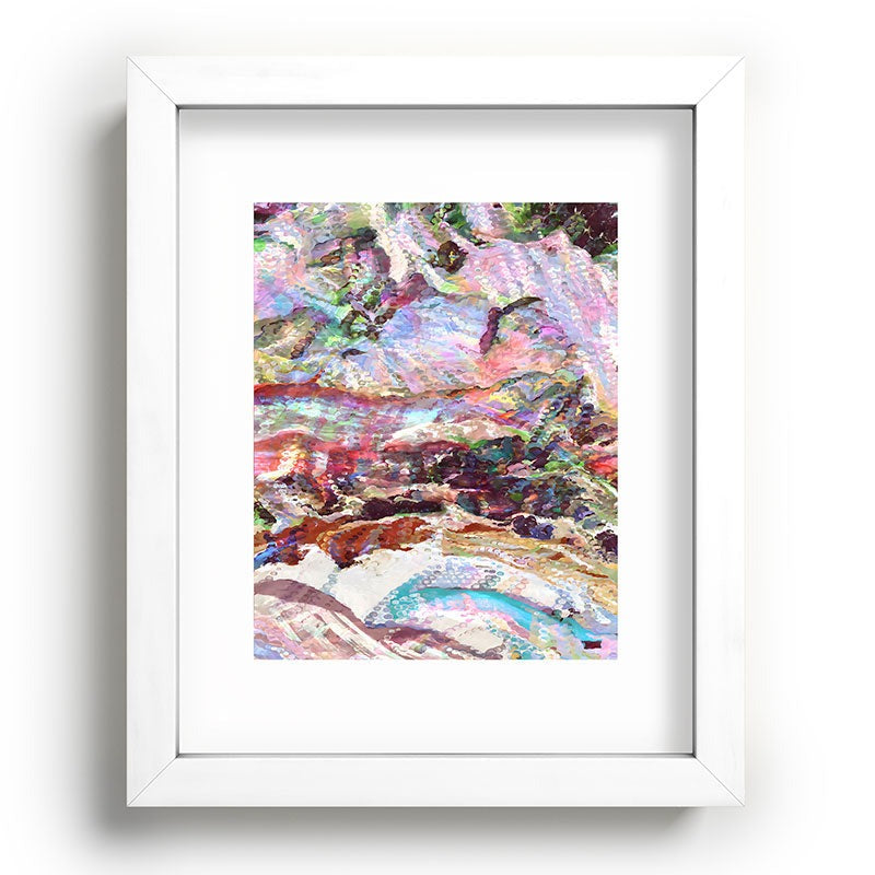 83 Oranges Sequin Haze Recessed Framing Rectangle