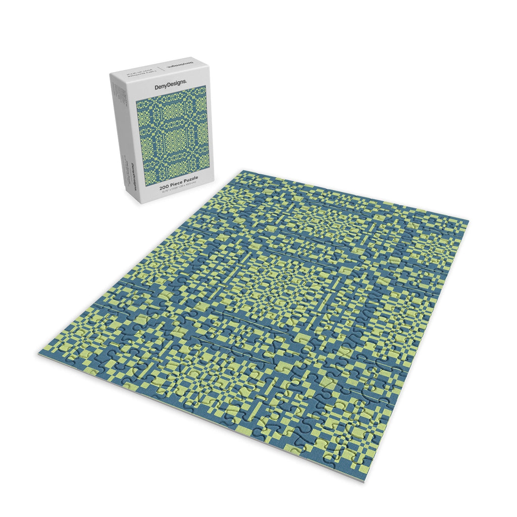 Marta Barragan Camarasa Nostalgic Grid Design Puzzle
