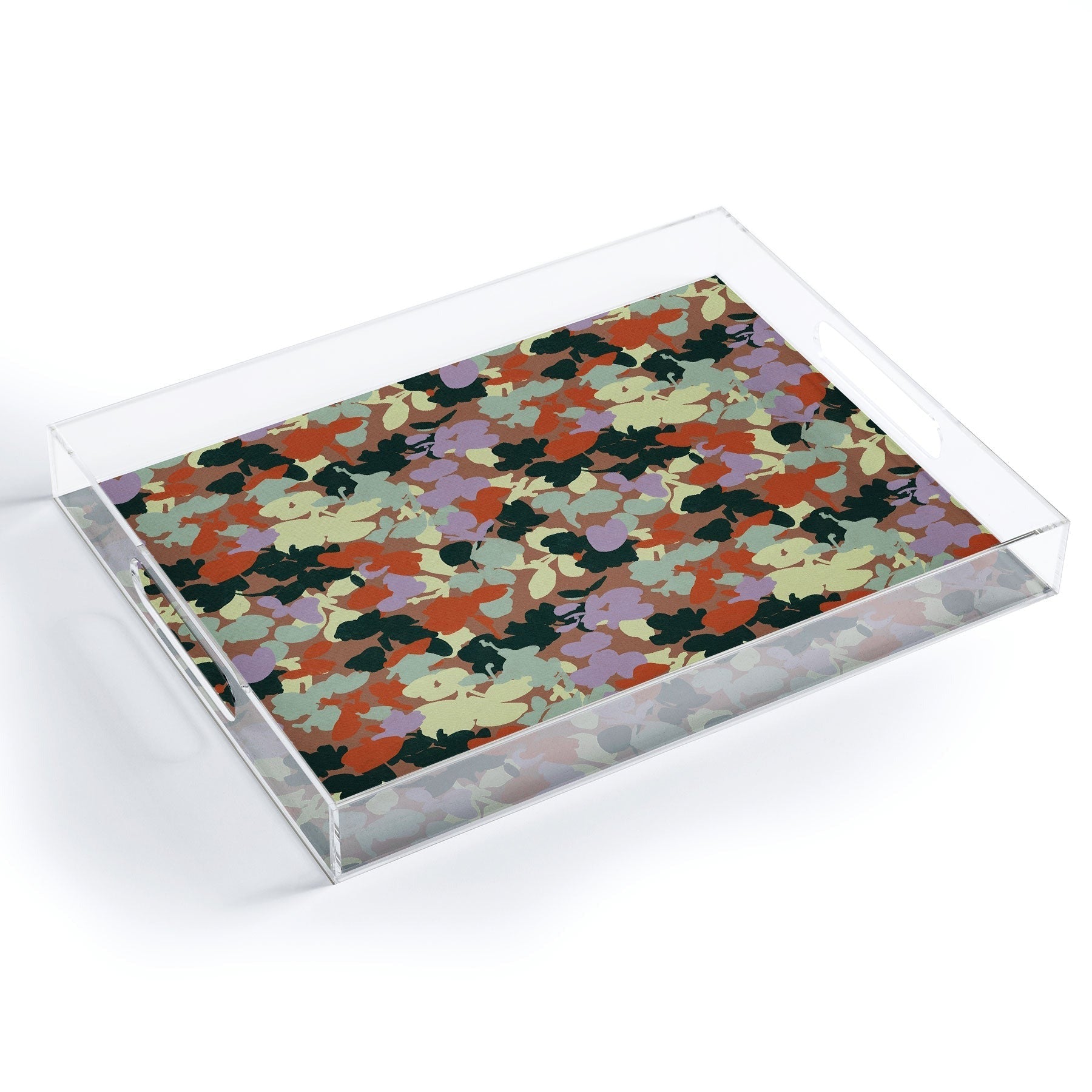 Marta Barragan Camarasa Retro Bloom Medley Acrylic Tray