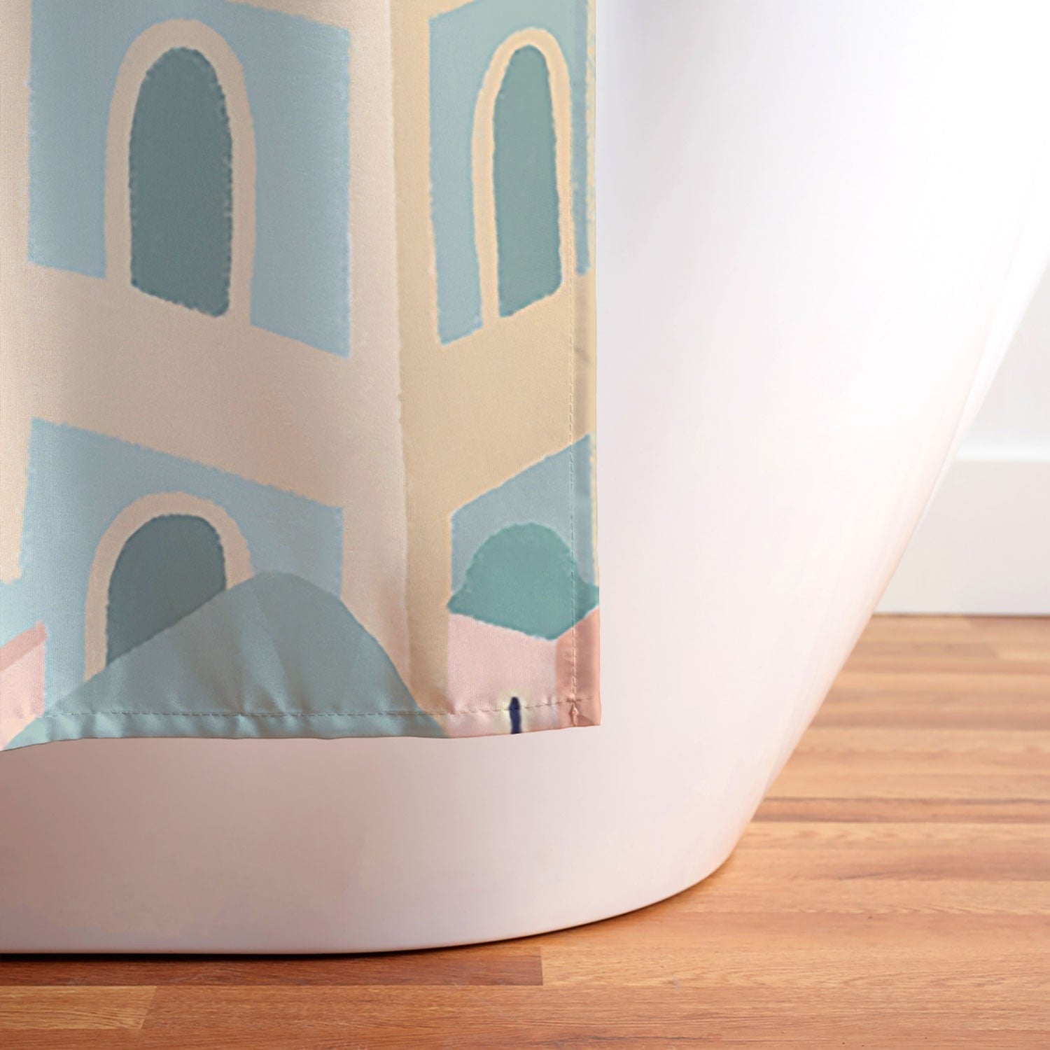 Valeria Frustaci Positano in Italy Shower Curtain