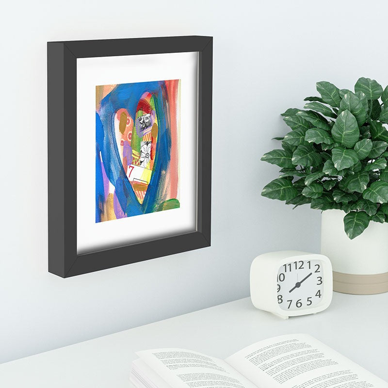 Natalie Baca Lucky in Love Recessed Framing Rectangle