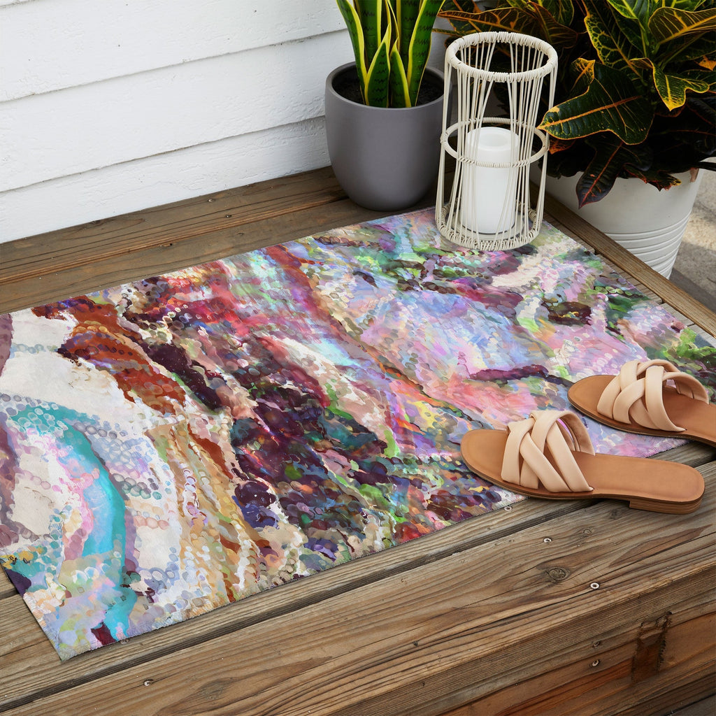 83 Oranges Sequin Haze Outdoor Rug