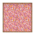 Gabriela Fuente Day Dreaming Watercolor Pink Square Tray