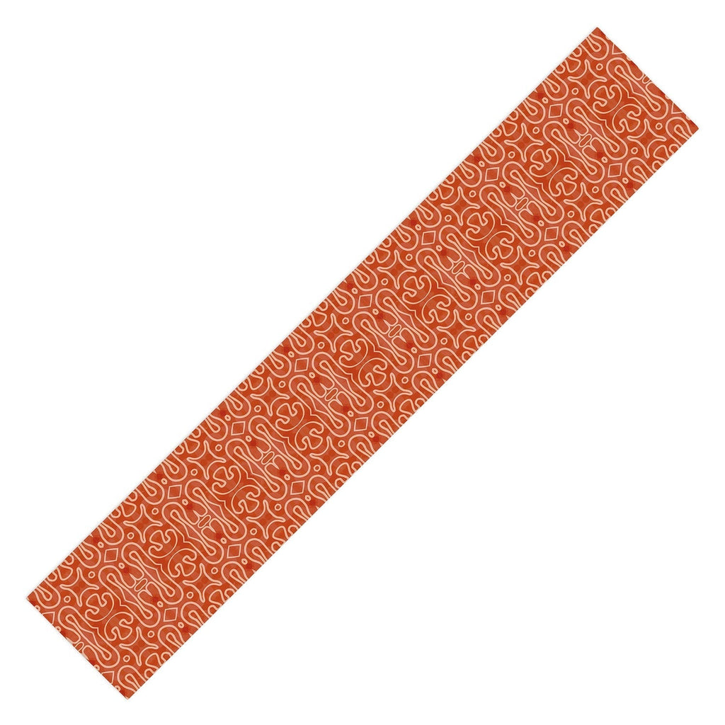 Mirimo Venexiana Burnt Orange Table Runner