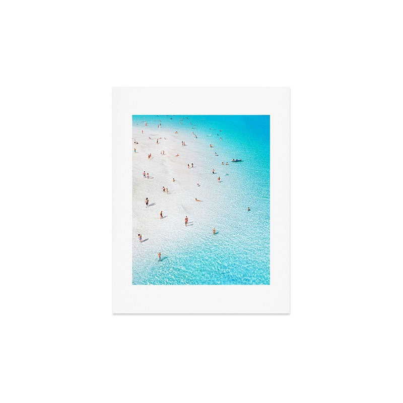 Gal Design Beach Daydream Art Print
