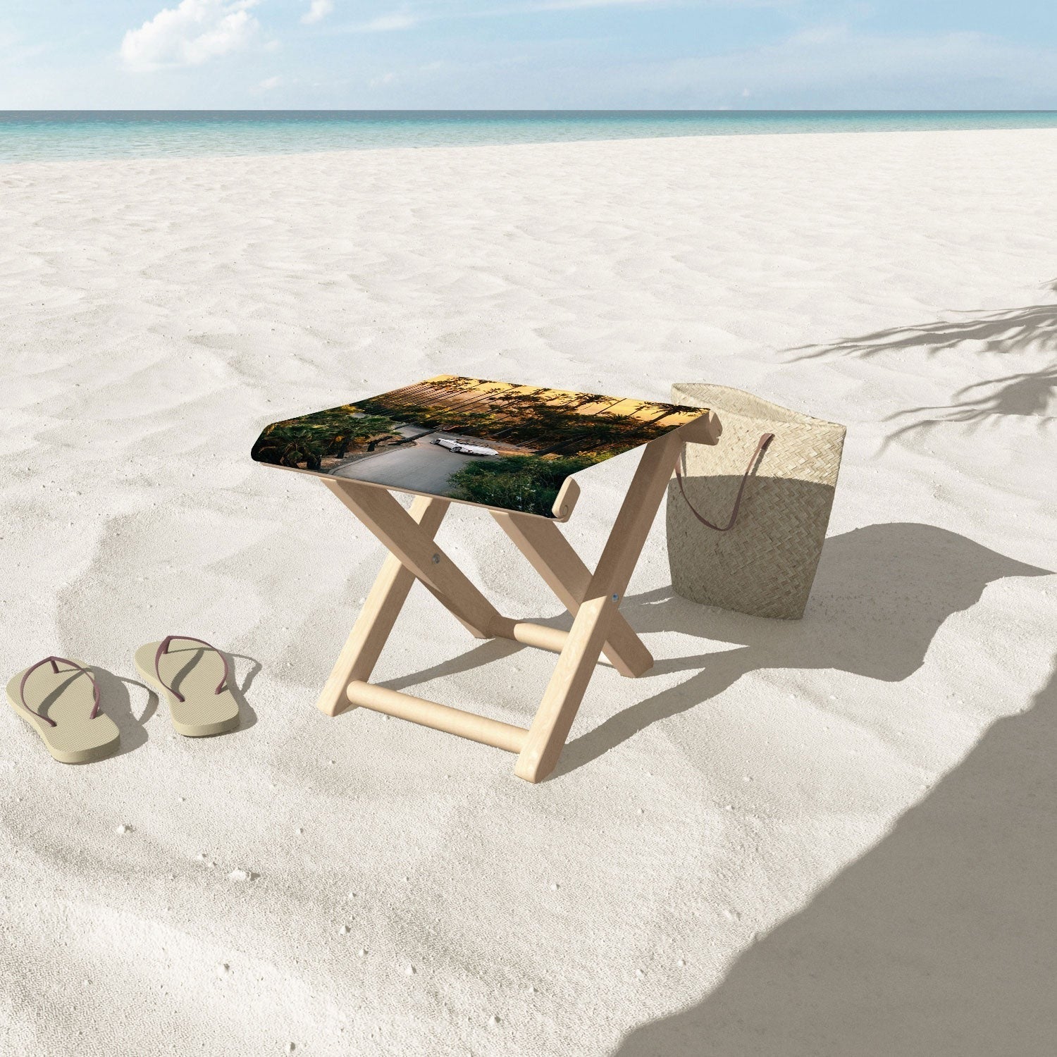 Gal Design Sunset Blvd Folding Stool