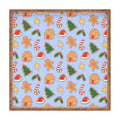 Love_Ryming Christmas Cookies Square Tray