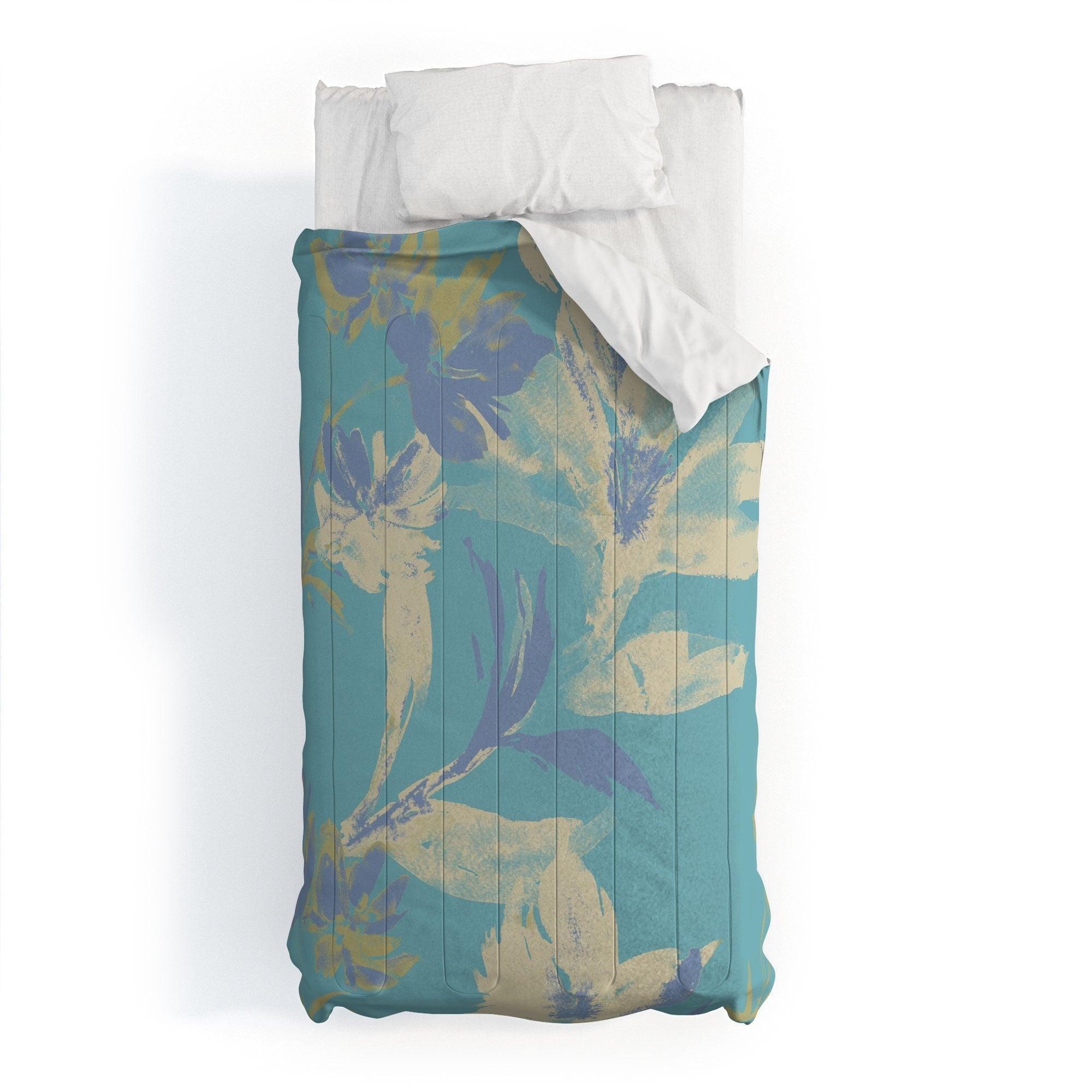 Gabriela Fuente Emma Floral Comforter