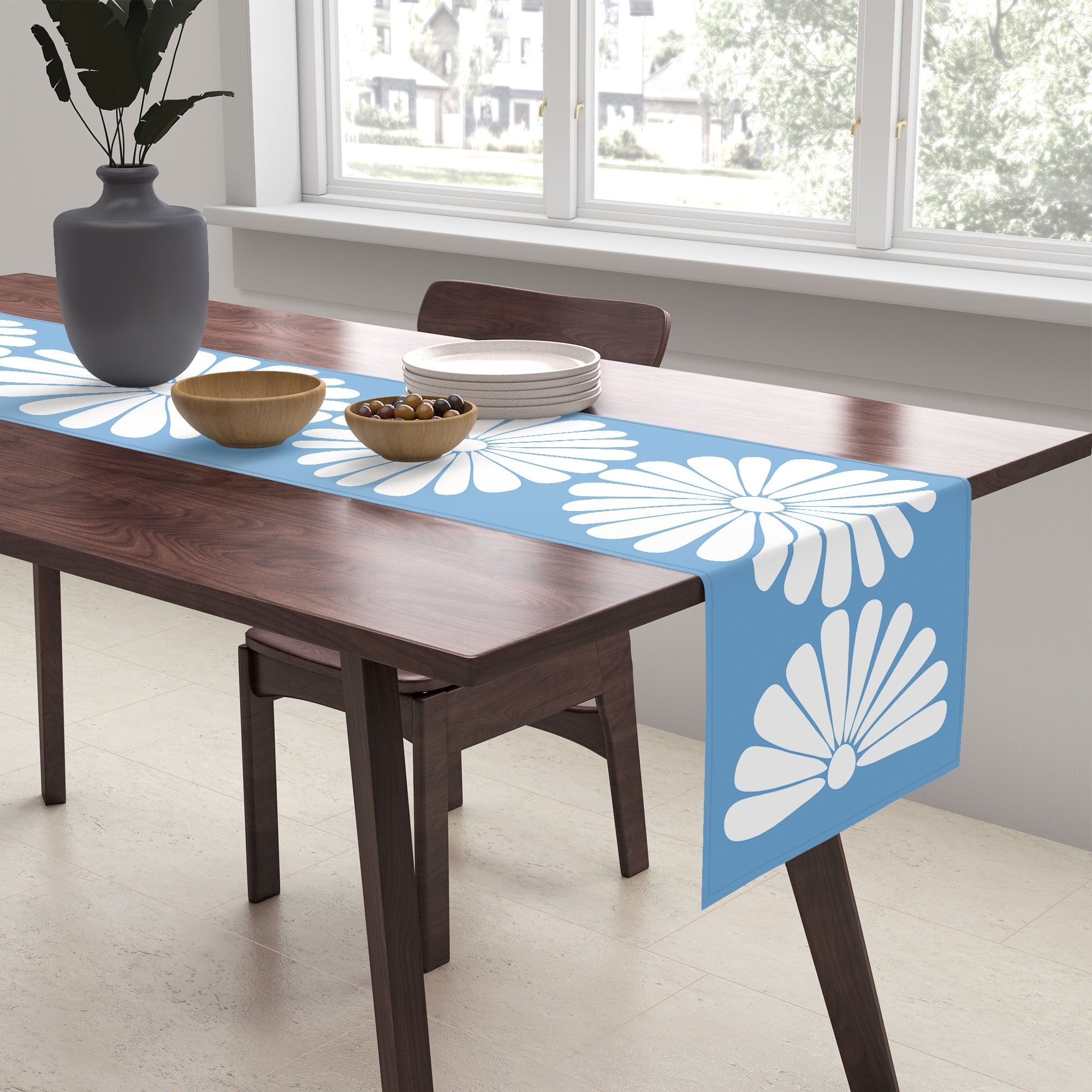 Colour Poems Retro Daisy XII Table Runner
