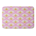 Jennifer Labre Pink Palmetto Memory Foam Bath Mat