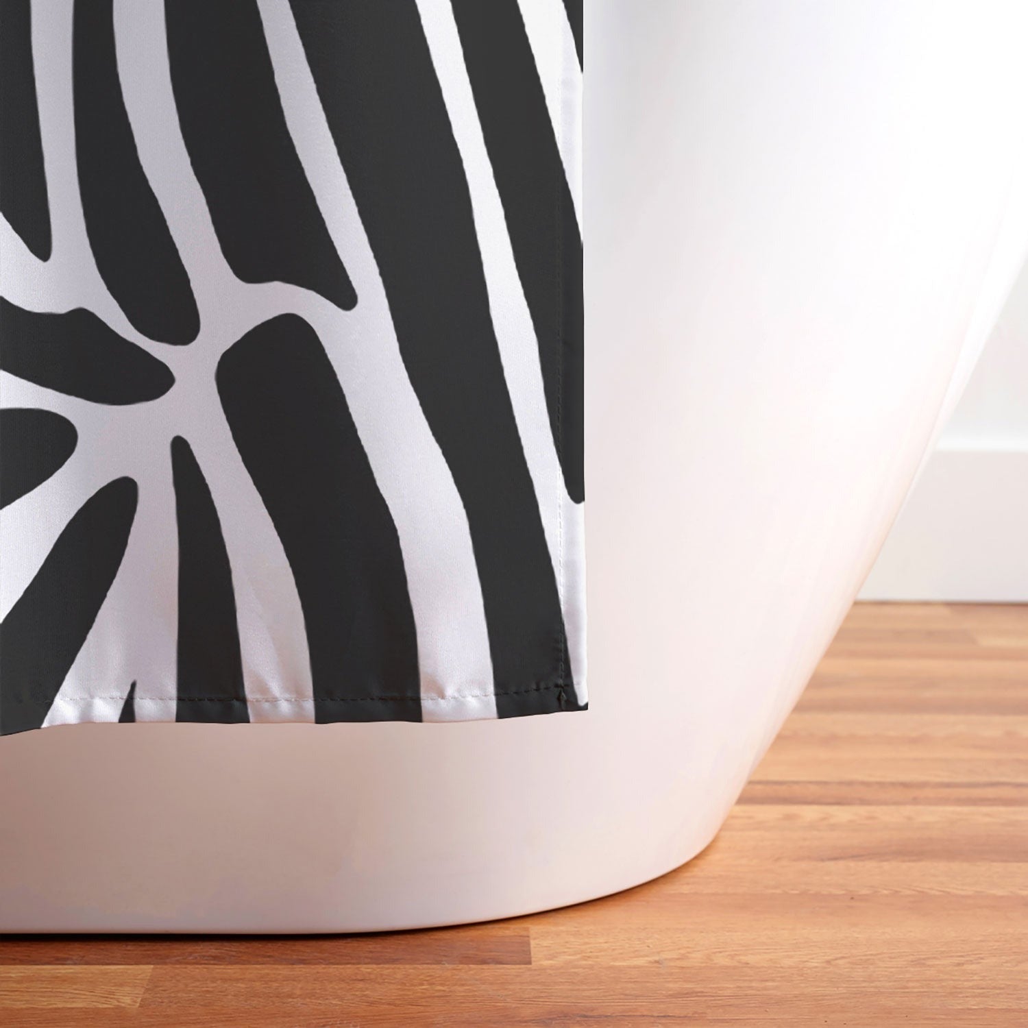 Jennifer Labre Wild Zebra Shower Curtain