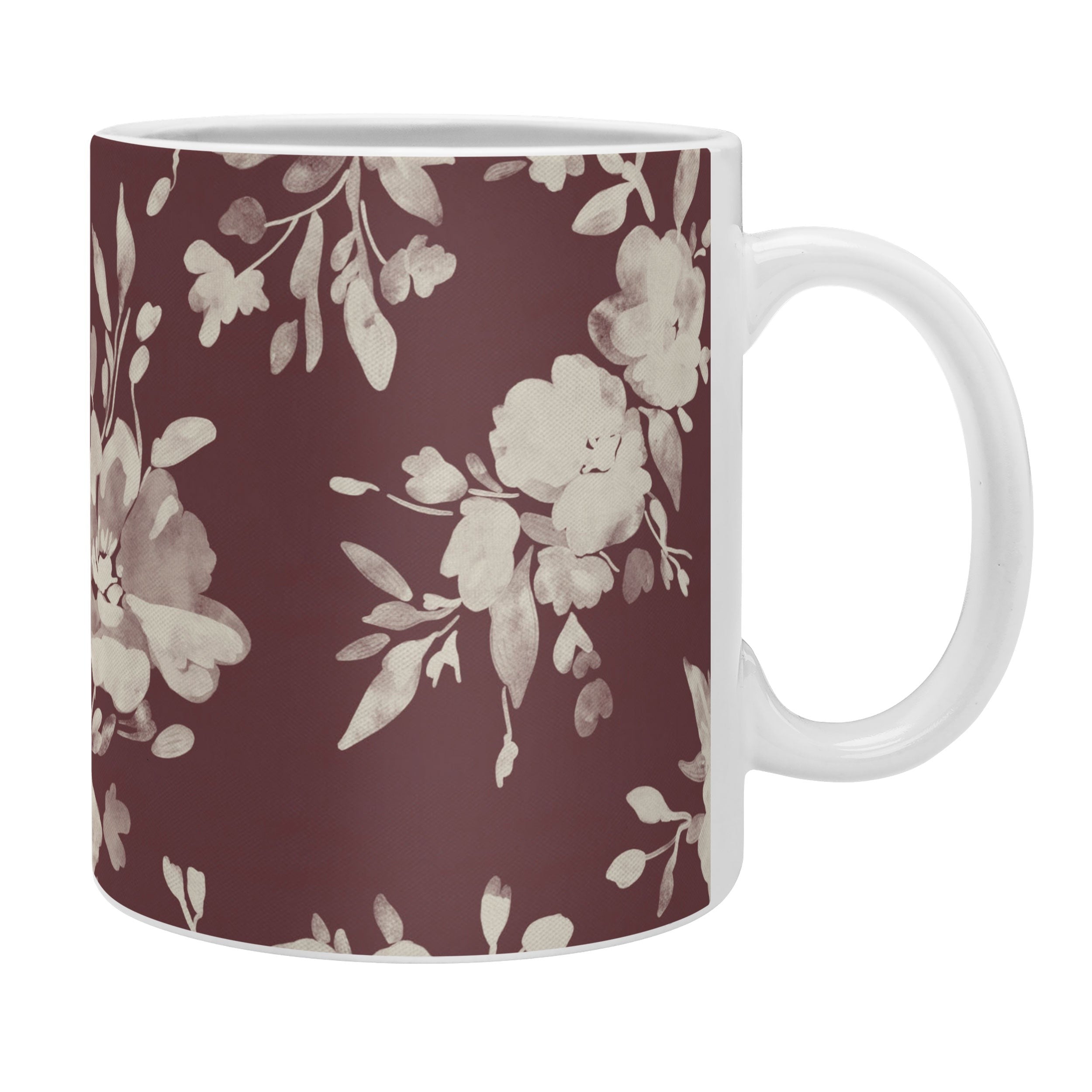Marta Barragan Camarasa Antique Petal Romance Coffee Mug