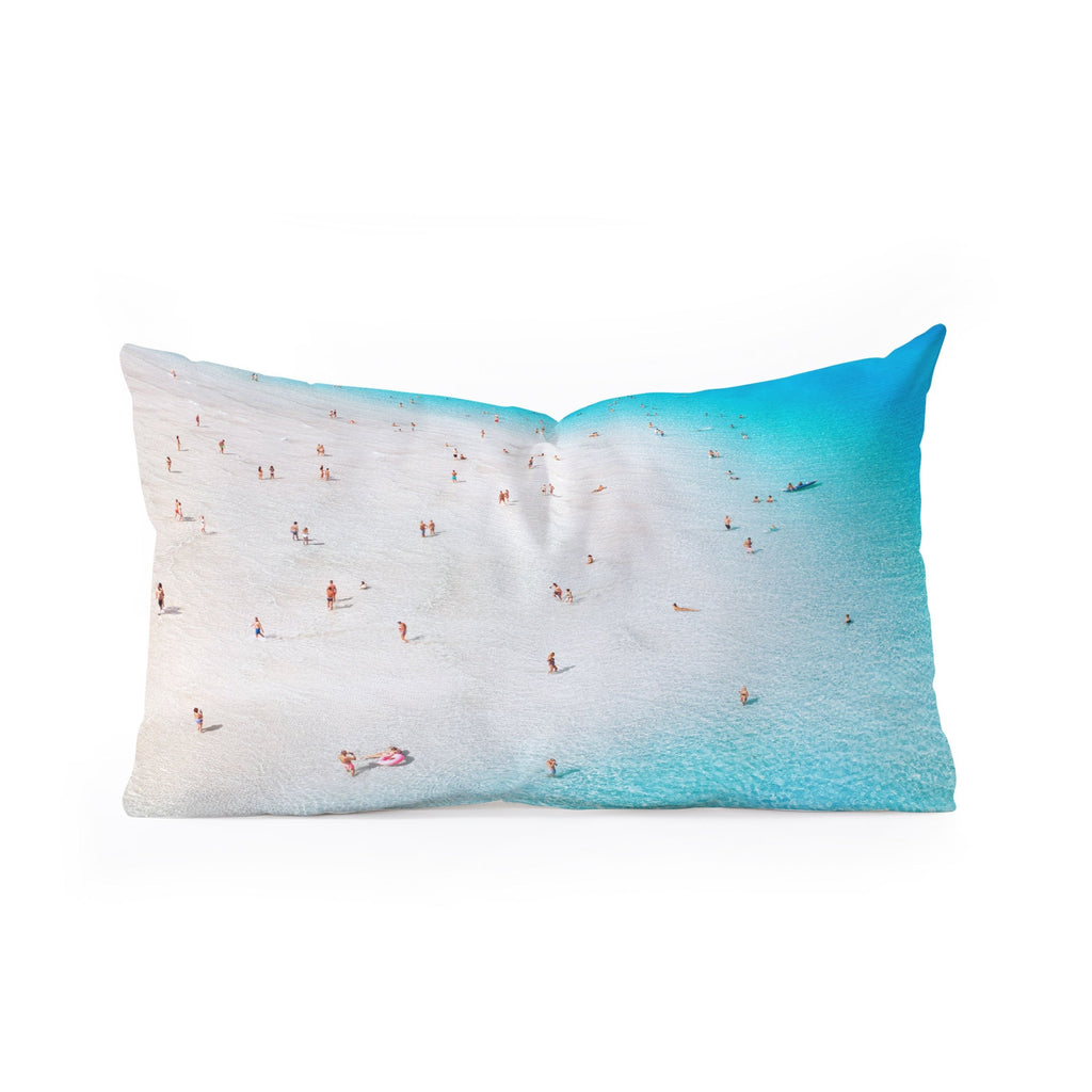 Gal Design Beach Daydream Oblong Throw Pillow