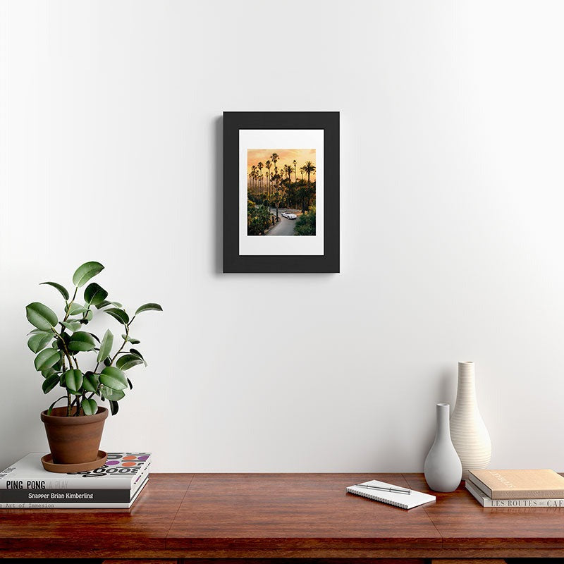 Gal Design Sunset Blvd Framed Art Print