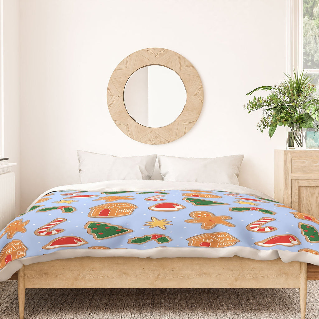 Love_Ryming Christmas Cookies Duvet Cover