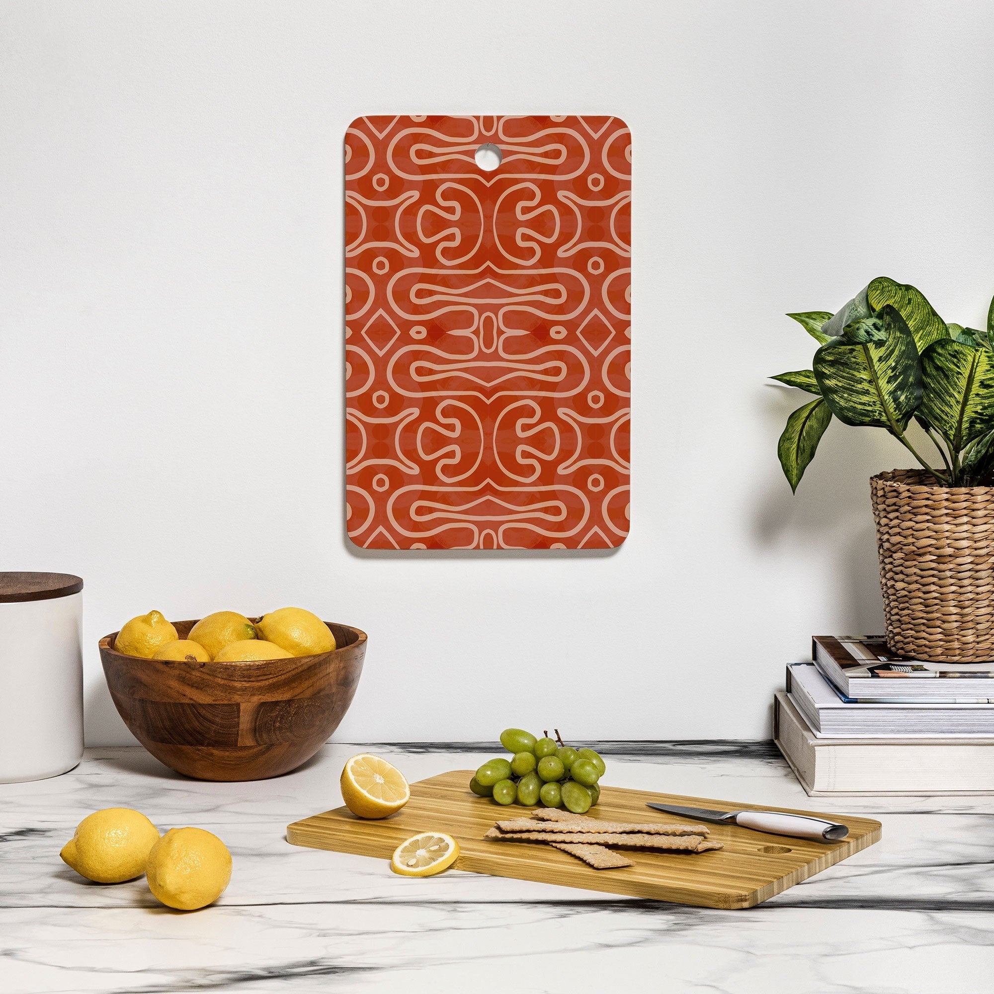 Mirimo Venexiana Burnt Orange Cutting Board Rectangle