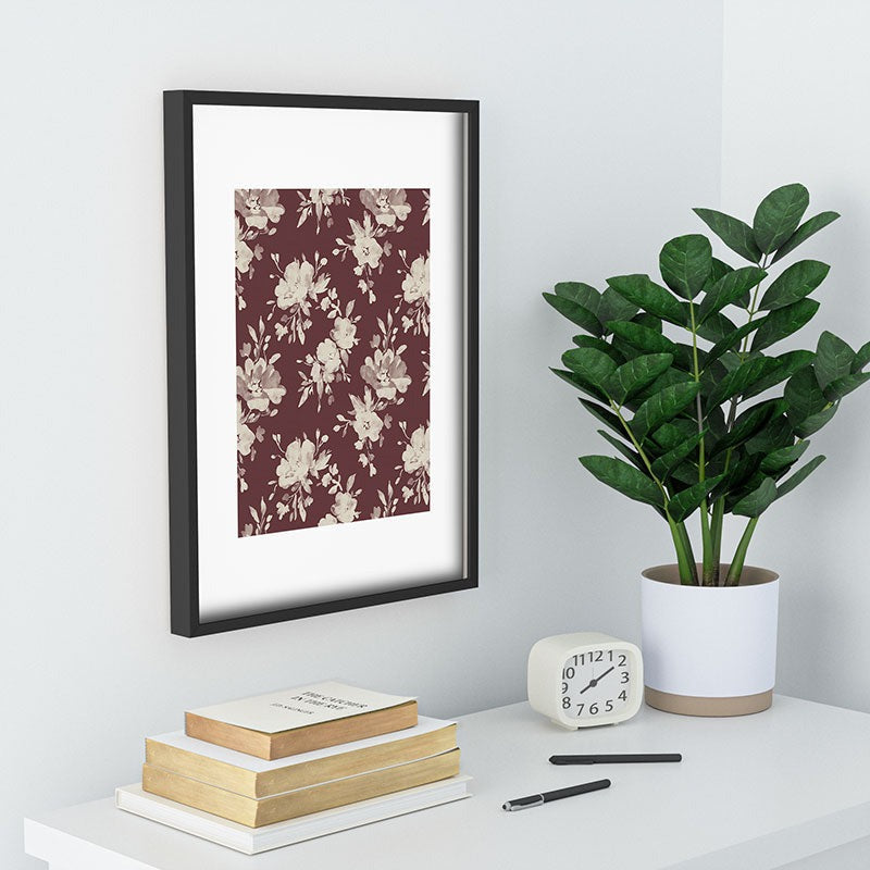 Marta Barragan Camarasa Antique Petal Romance Recessed Framing Rectangle