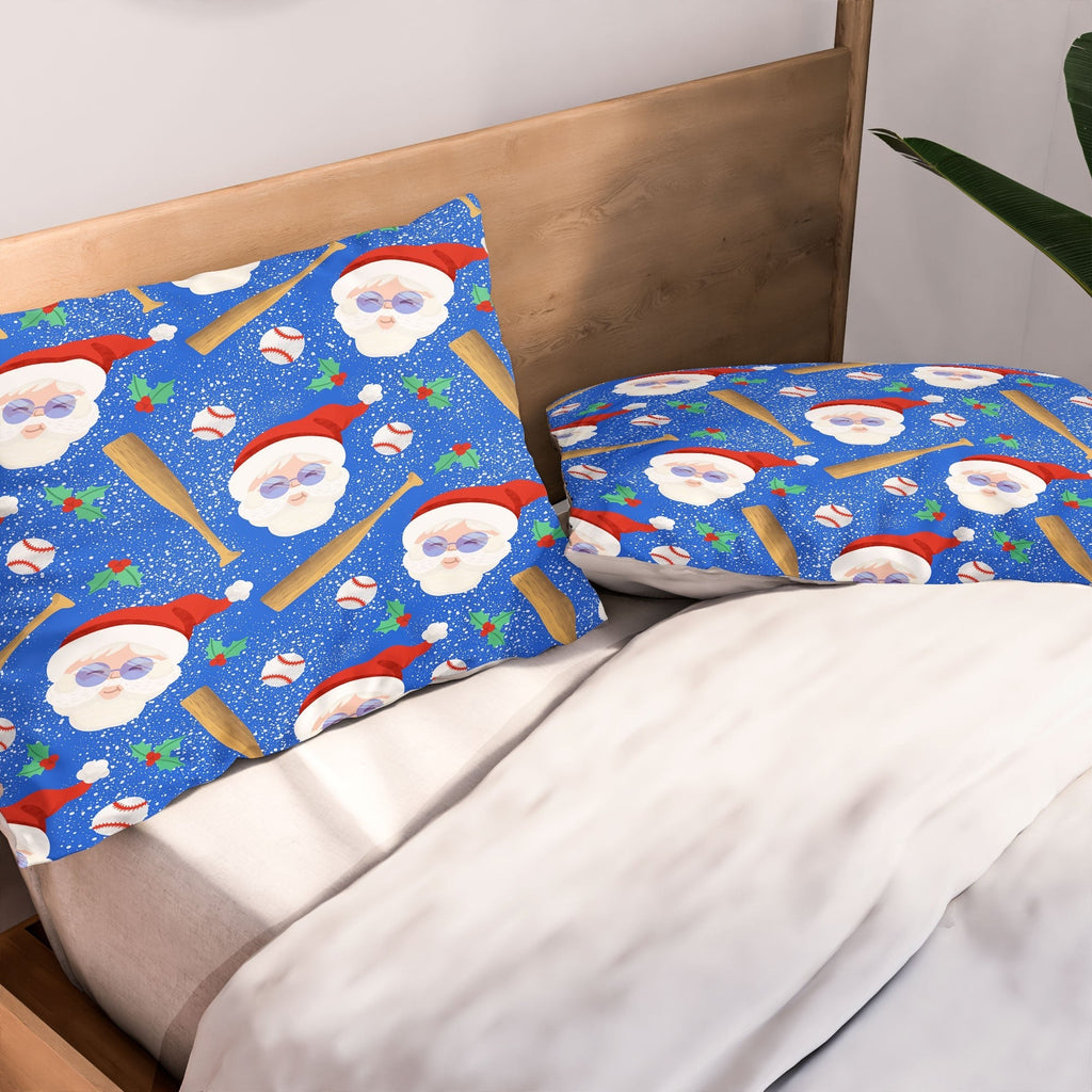 Design by Spark Sporty Baseball Santa Pillow Shams