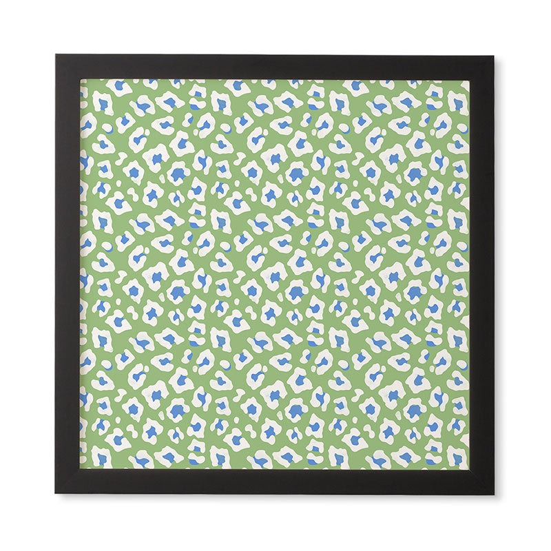 Avenie BR Cheetah Print Framed Wall Art