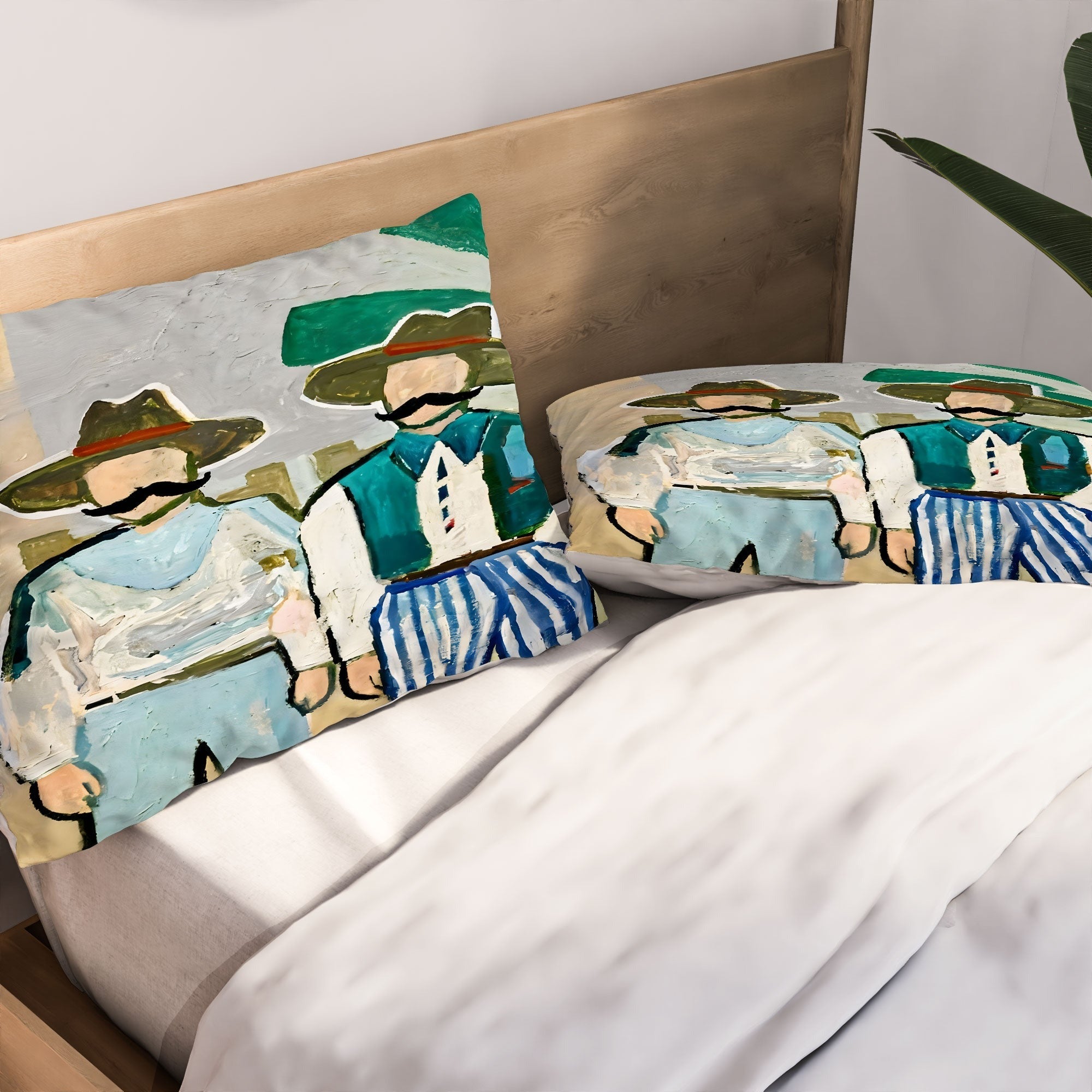 83 Oranges Side By Side Cowboy Edition Pillow Shams
