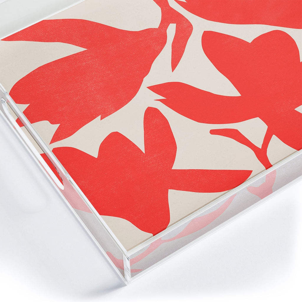 Garima Dhawan magnolia 12 Acrylic Tray