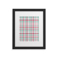 Lisa Argyropoulos Merry Vintage Plaid Framed Art Print