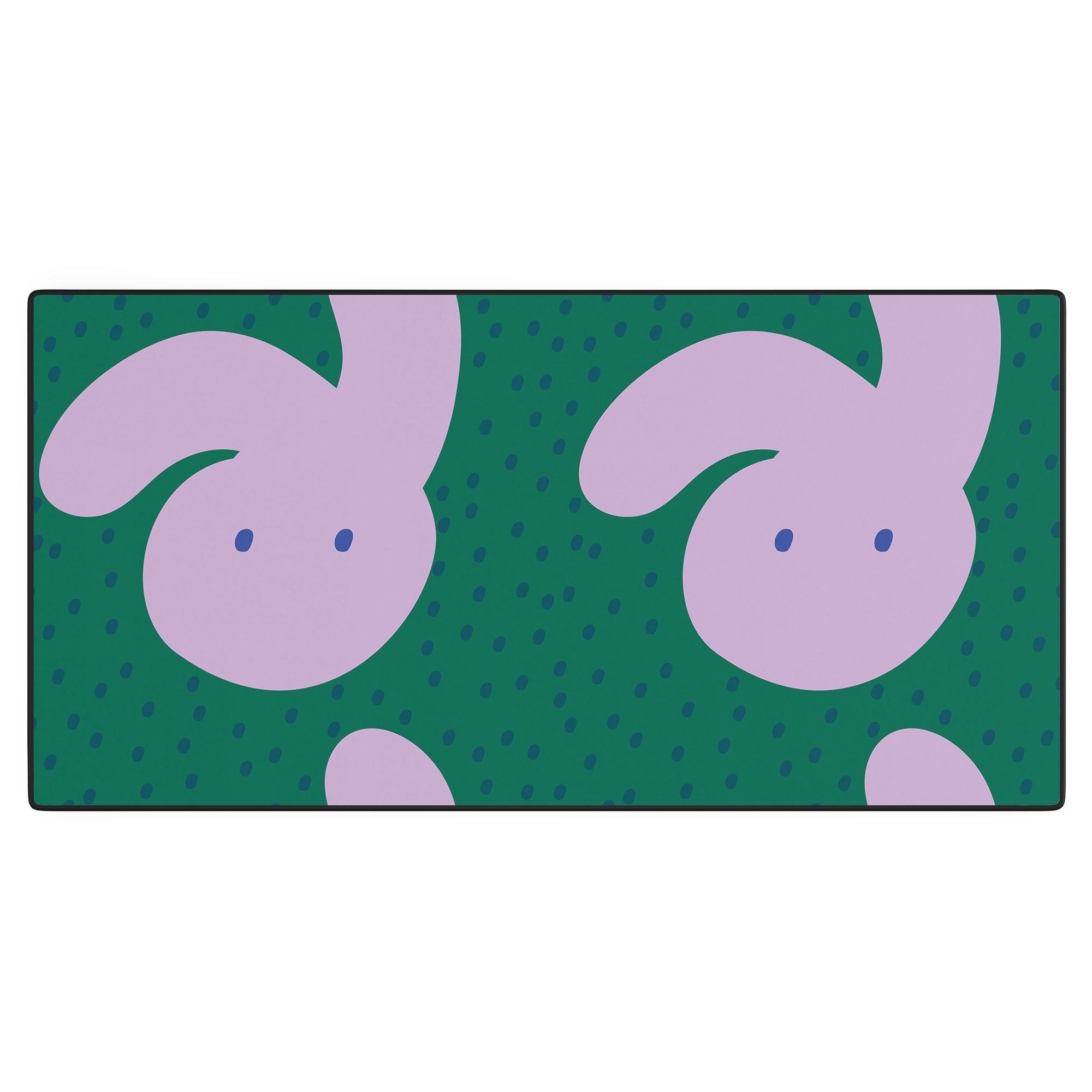 Camilla Foss Pebbles and Rabbit Desk Mat