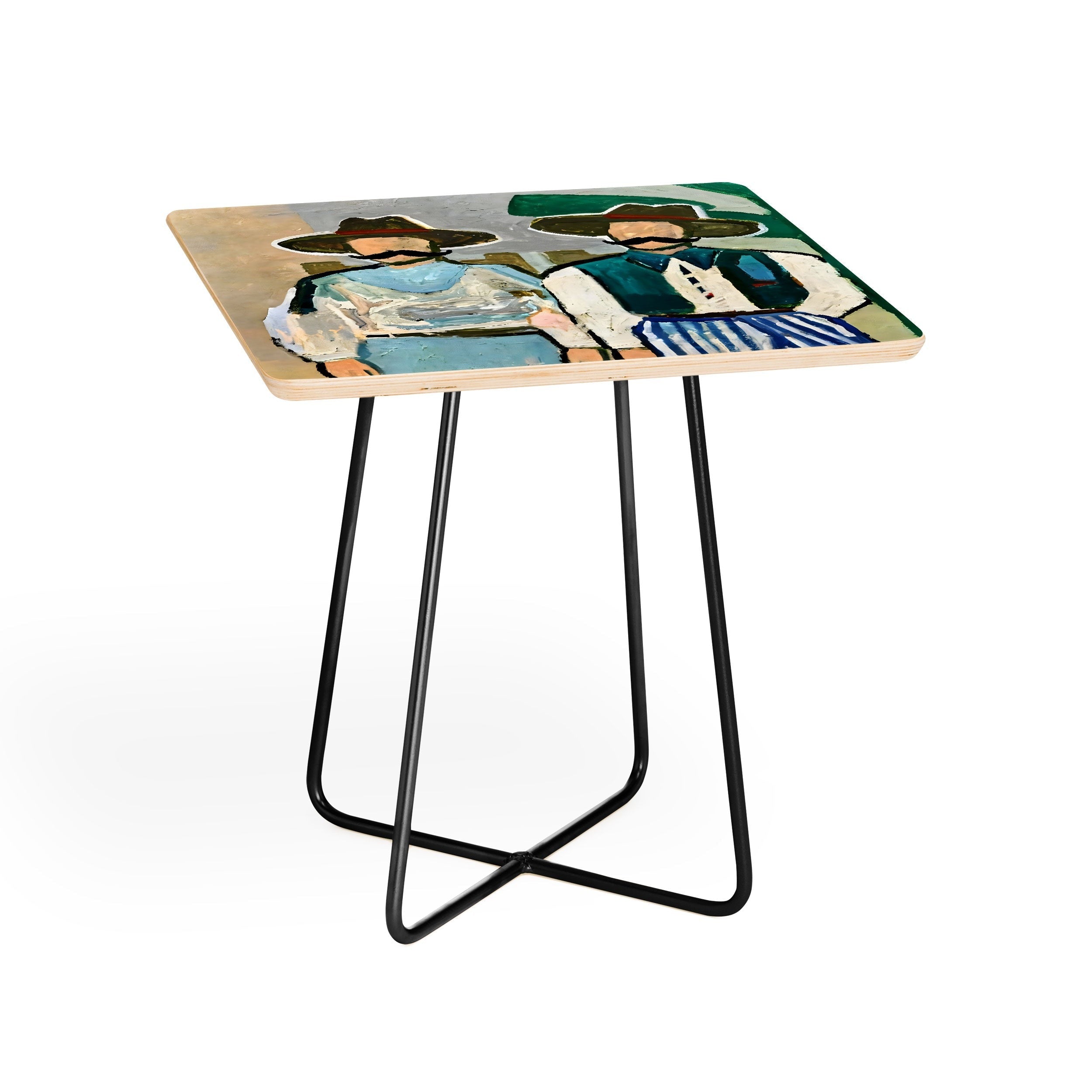 83 Oranges Side By Side Cowboy Edition Side Table