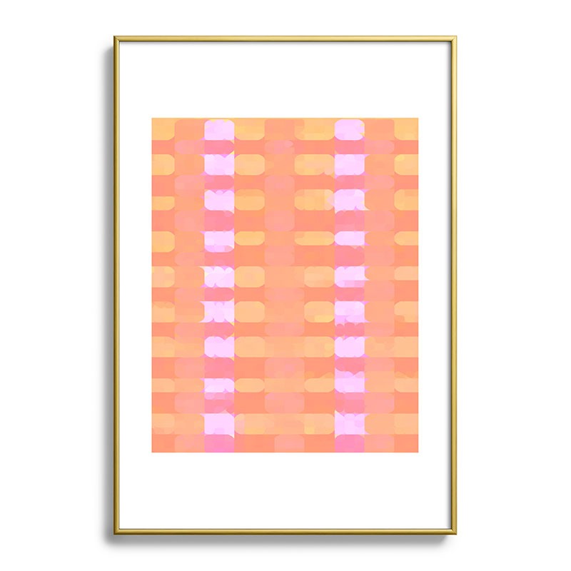 Mirimo Spring glare Metal Framed Art Print