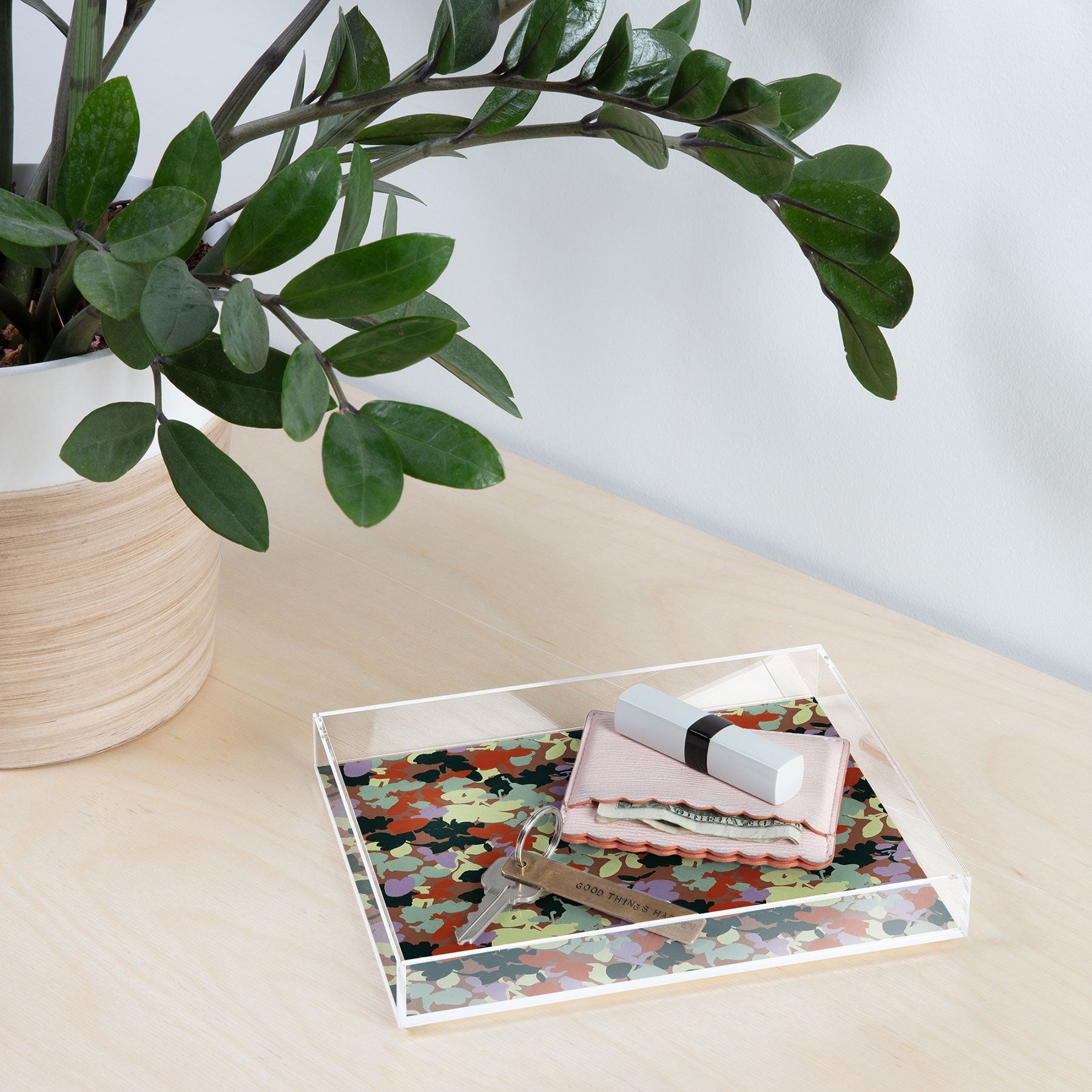 Marta Barragan Camarasa Retro Bloom Medley Acrylic Tray