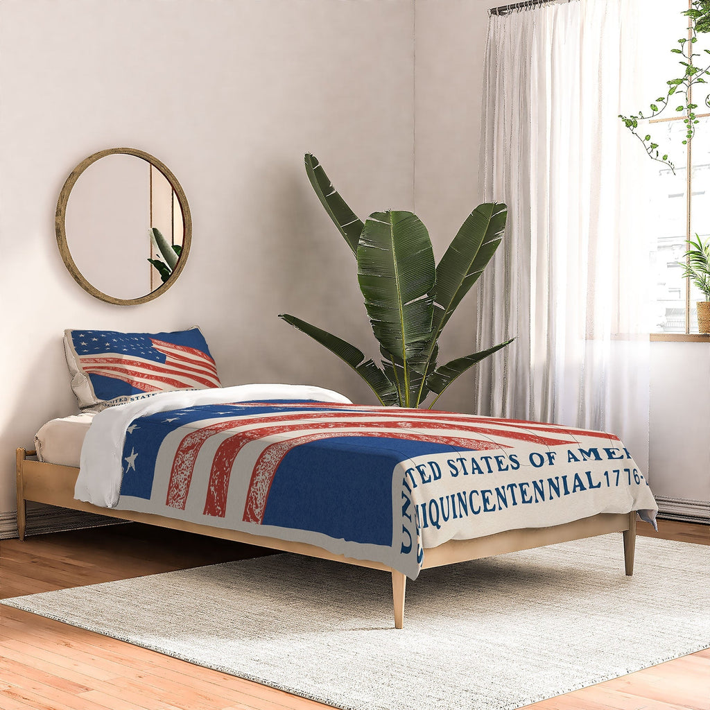 DENY Designs Stars n Stripes Semiquincentennial Comforter