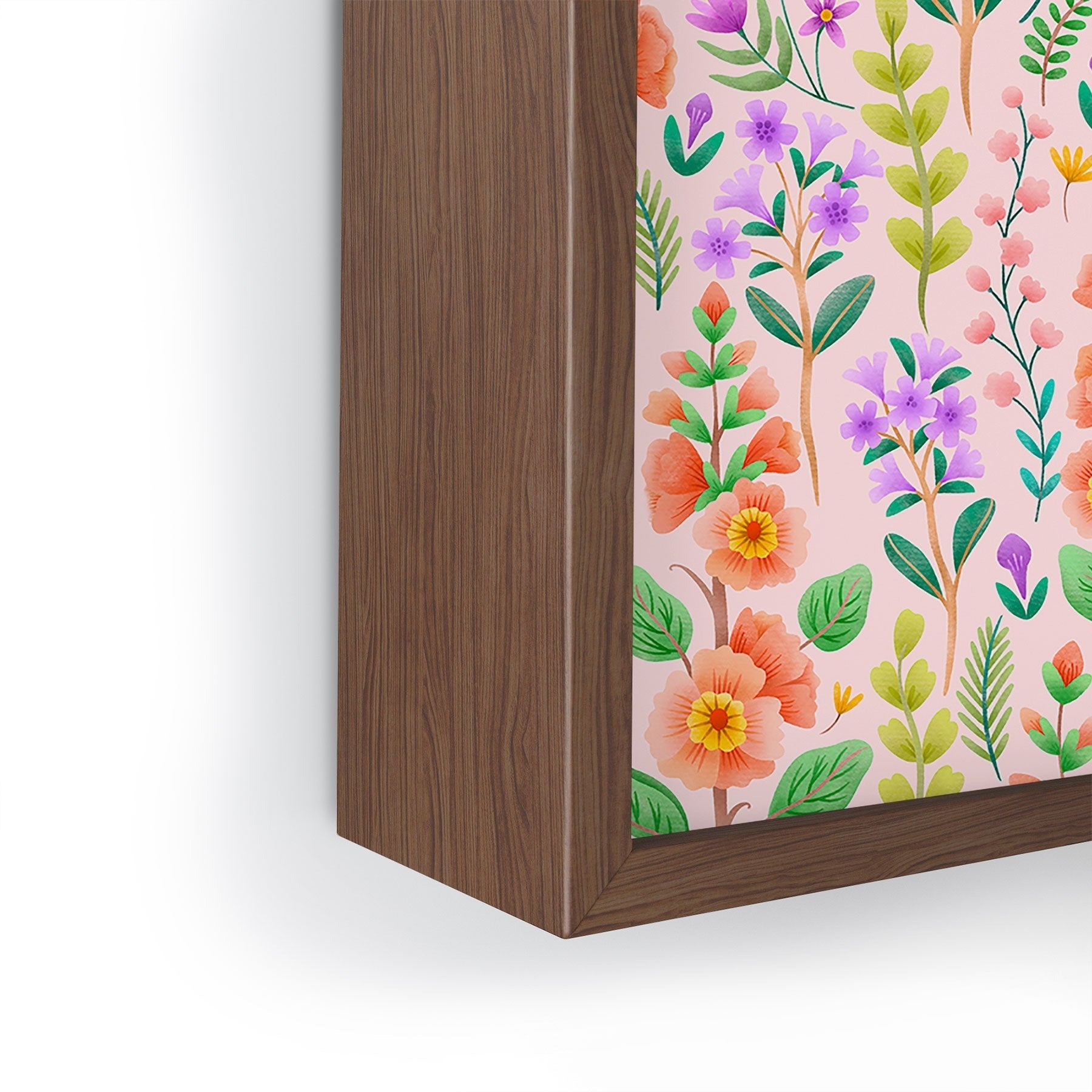 Pimlada Phuapradit Ditsy Spring Floral Framed Mini Art Print