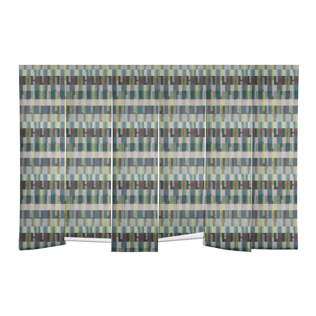 Marta Barragan Camarasa Dynamic Linear Blocks Wall Mural