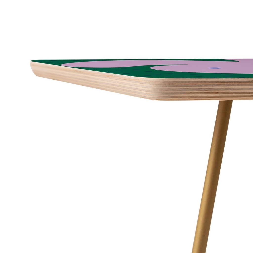 Camilla Foss Pebbles and Rabbit Side Table