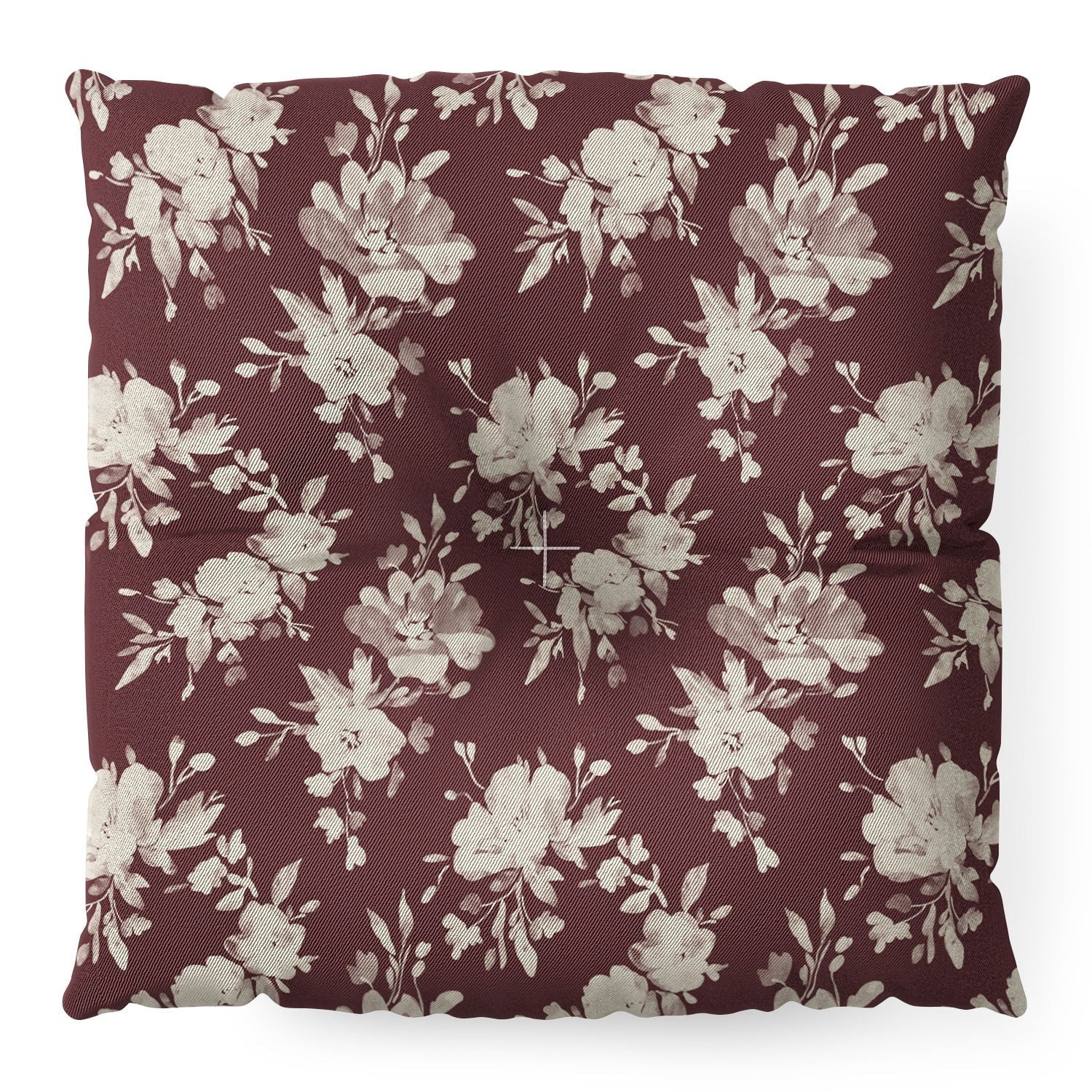 Marta Barragan Camarasa Antique Petal Romance Floor Pillow Square